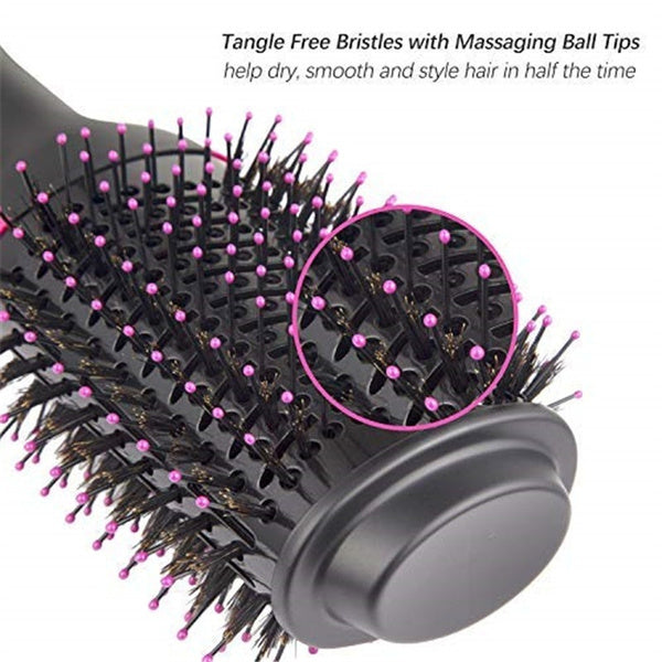 One Step Solution Hot Air Brush (Dryer + Straightener